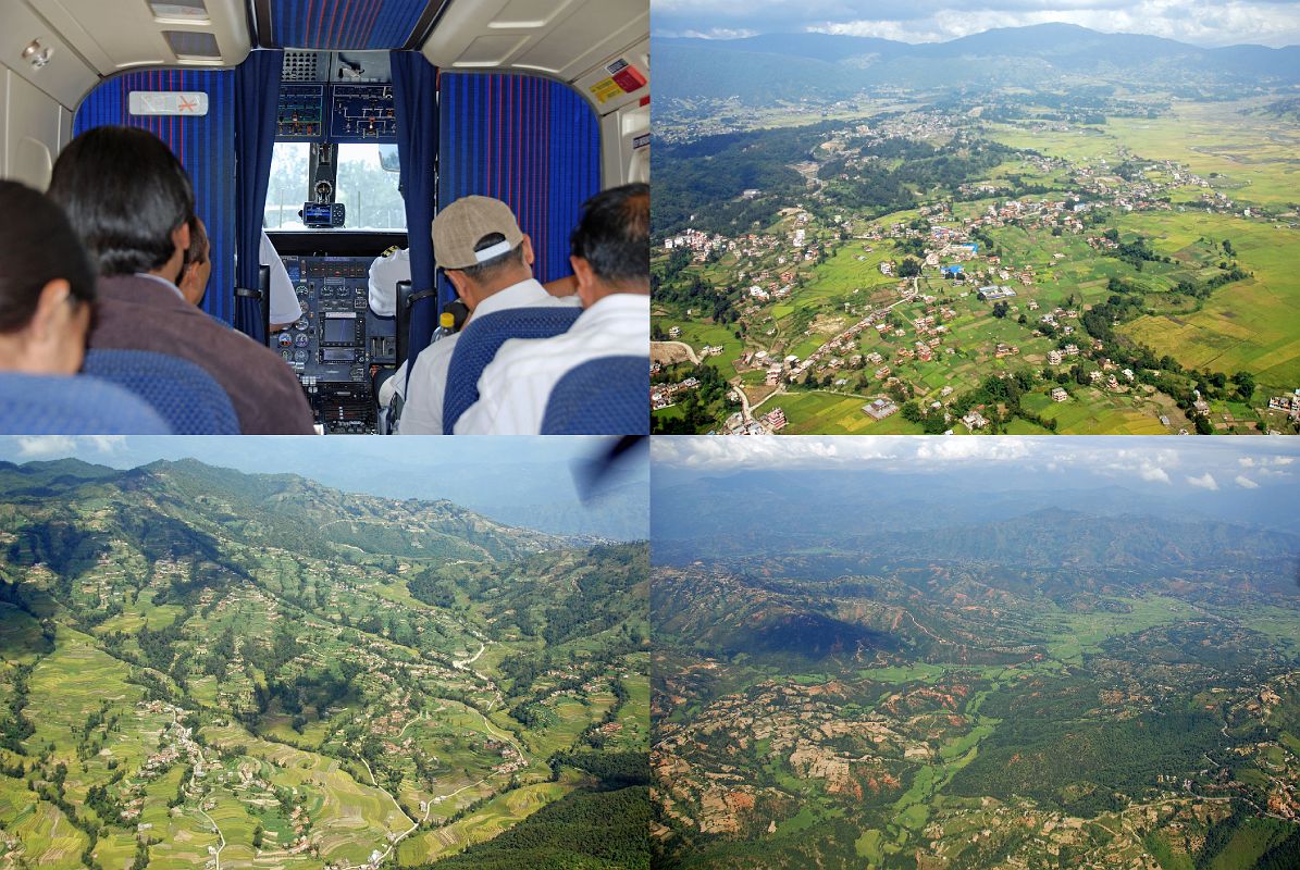 1 2 Nepal Countryside On Flight From Kathmandu To Tumlingtar